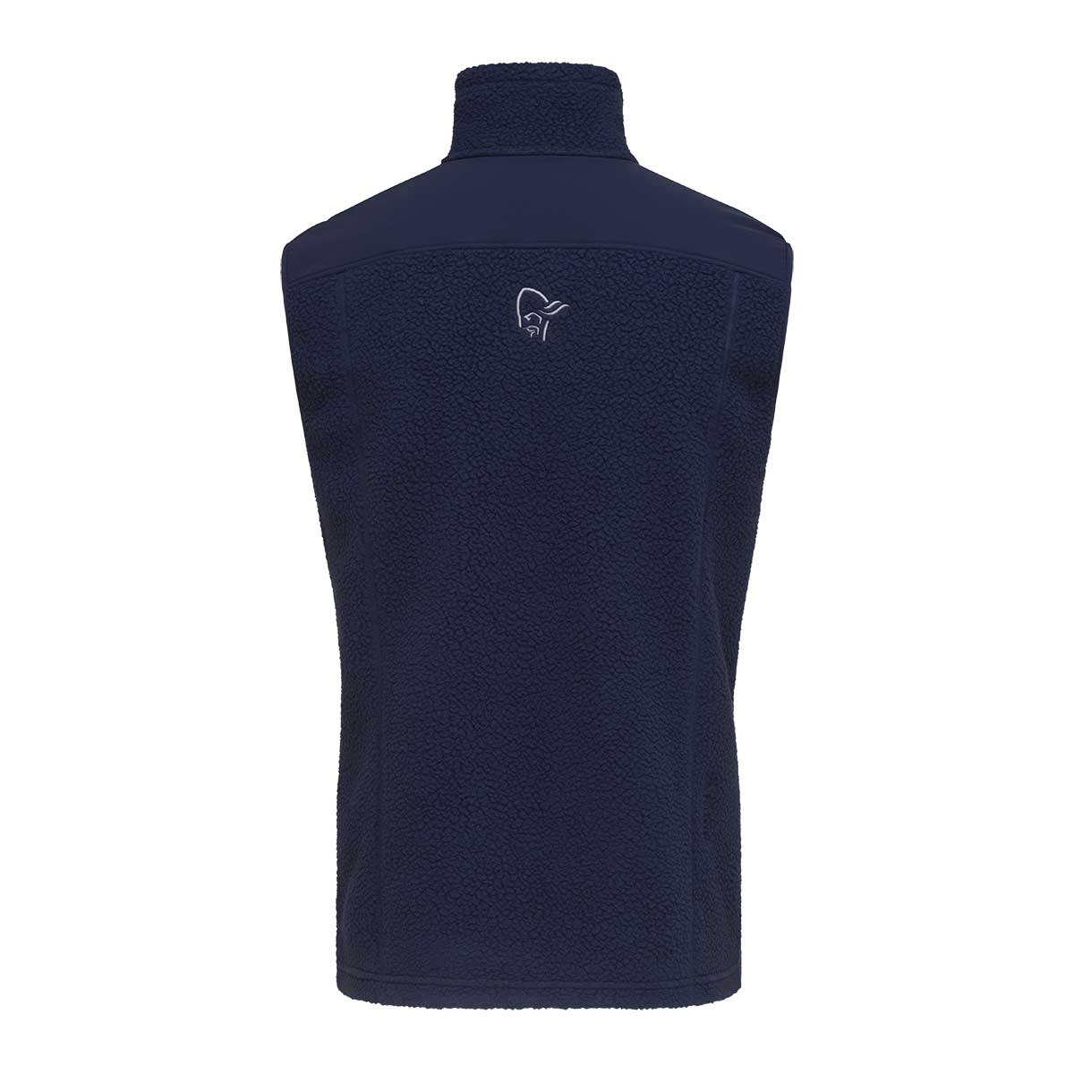 Norrona Trollveggen Thermal Pro Vest Men's in Indigo Night and Indigo Night